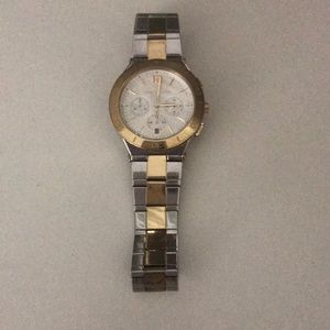 Michael Kors two tone boyfriend watch